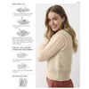 Cleckheaton Drover Cabled Vest Pattern