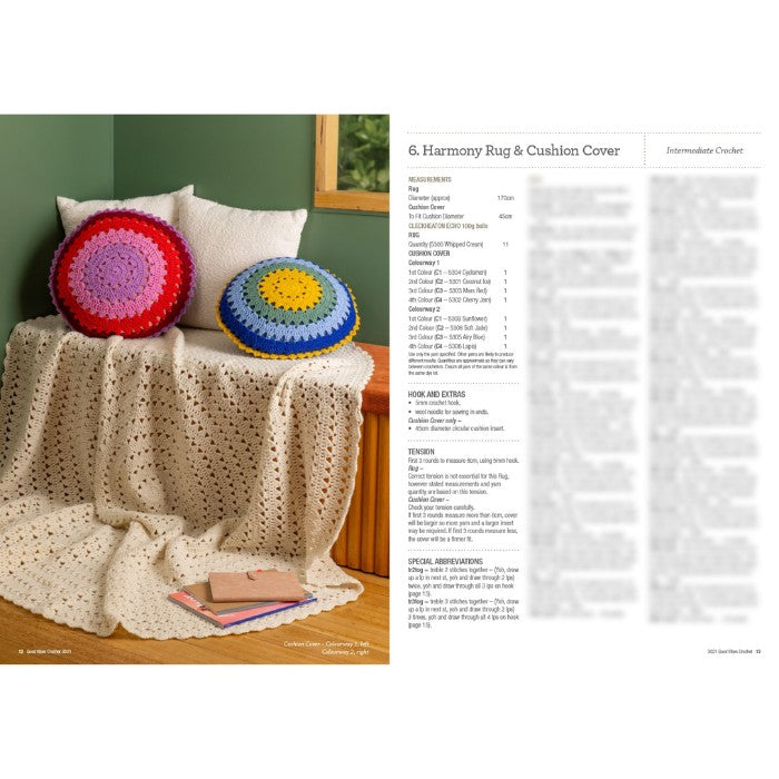 Cleckheaton Good Vibes Crochet Pattern Book