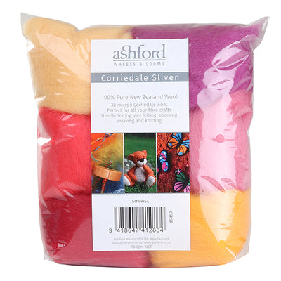 Ashford Corriedale Sliver Pack