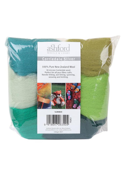 Ashford Corriedale Sliver Pack