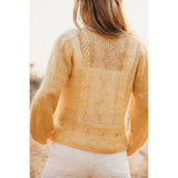 NEW! Heaven Cardigan By Pope Knits - Yarn & Bead Bundle (Pattern sold separately)