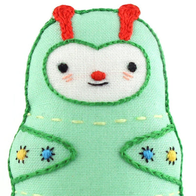 Kiriki Press Caterpillar Embroidery Kit