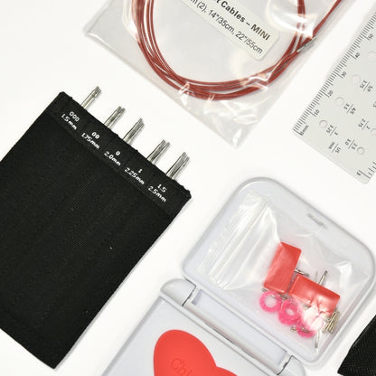 ChiaoGoo TWIST Red Lace Interchangeable Set 4" (10cm) – Mini