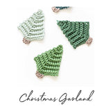 Christmas Tree Garland (Crochet)