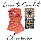 Class in a Box: Learn to Crochet Scarf Kit