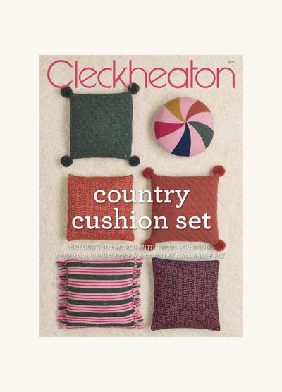 Cleckheaton Country Cushion Set Pattern Book