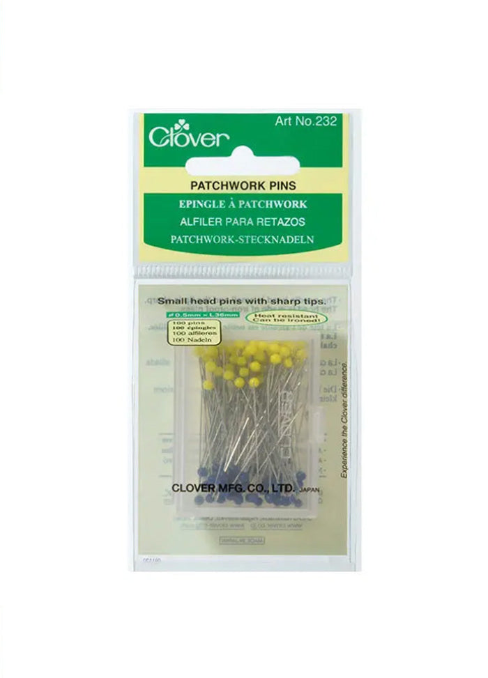 Clover Patchwork Pins - 100 Pack