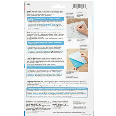 Clover Water Erasable Tracing Paper
