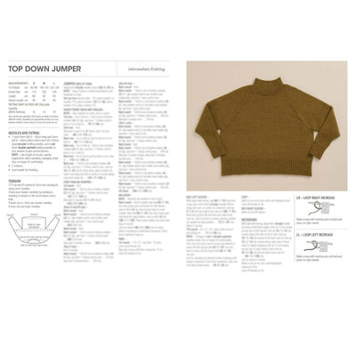Patons Comfort and Style Jumper & Scarf Pattern 0052