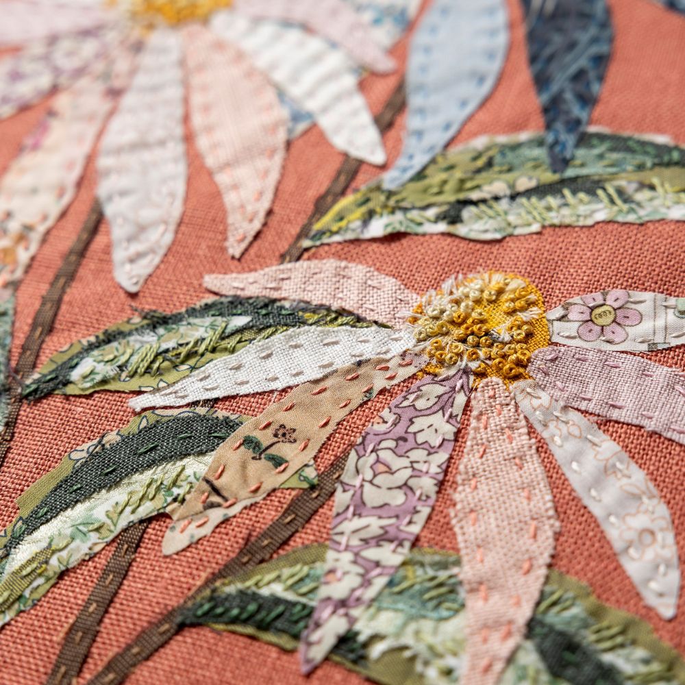 Wattle & Loop Coneflower Slow Stitching Kit