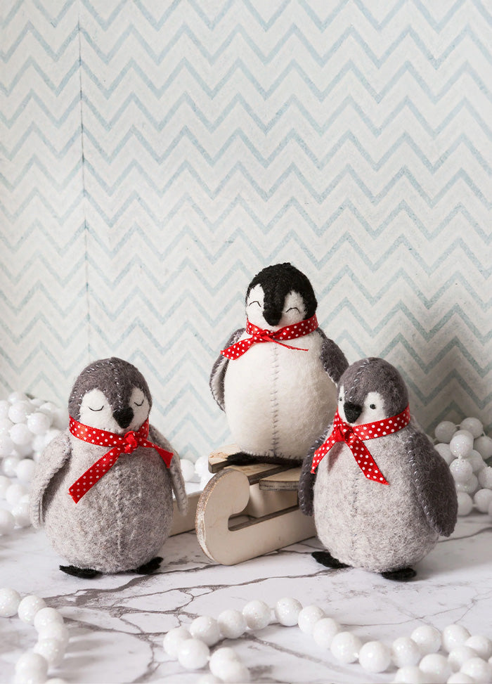 Corinne Lapierre Baby Penguins Felt Craft Kit