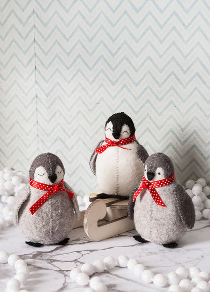 Corinne Lapierre Baby Penguins Felt Craft Kit