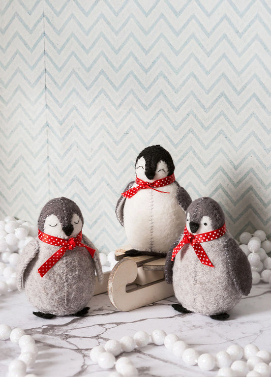 Corinne Lapierre Baby Penguins Felt Craft Kit
