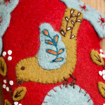 Corinne Lapierre Folk Birdhouse Felt Craft Mini Kit
