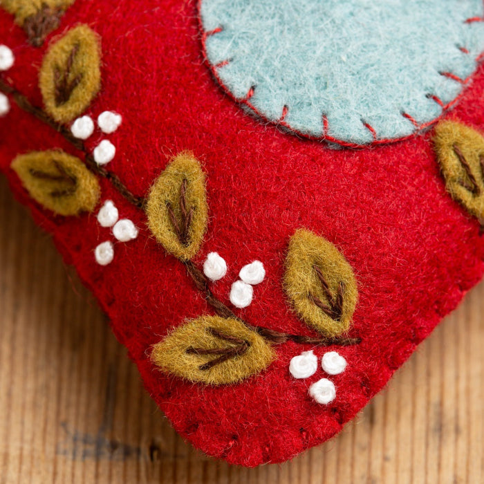 Corinne Lapierre Folk Birdhouse Felt Craft Mini Kit