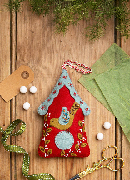 Corinne Lapierre Folk Birdhouse Felt Craft Mini Kit
