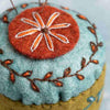 Corinne Lapierre Embroidered Scissors Pouch and Pin Cushion Felt Craft Mini Kit