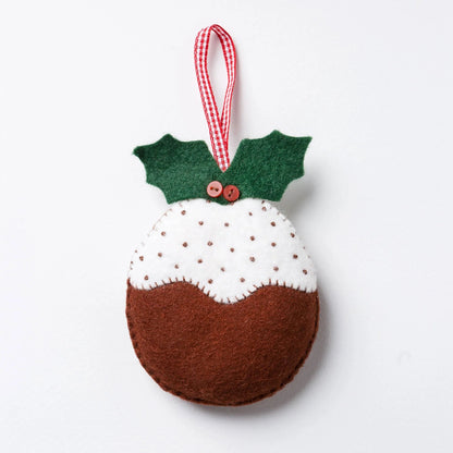 Corinne Lapierre Christmas Pudding Felt Craft Mini Kit