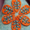 Corinne Lapierre Folk Embroidered Cat Felt Craft Mini Kit