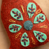 Corinne Lapierre Folk Embroidered Dog Felt Craft Mini Kit