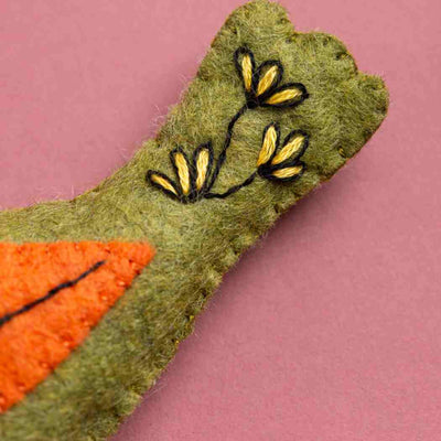 Corinne Lapierre Folk Birds Felt Craft Kit