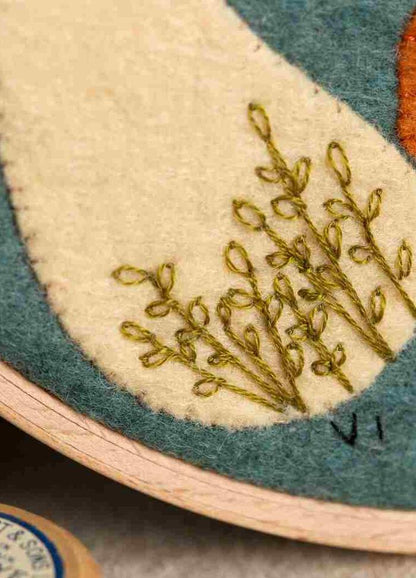 Corinne Lapierre Fungi Applique Hoop Craft Kit