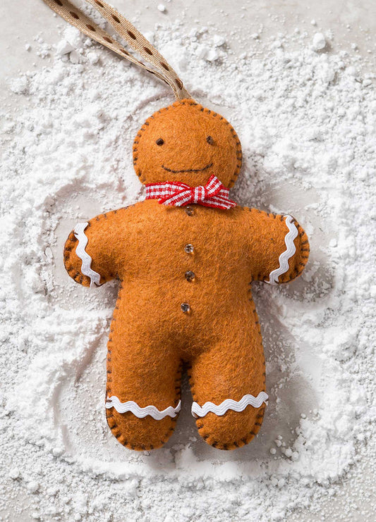 Corinne Lapierre Gingerbread Man Felt Craft Mini Kit