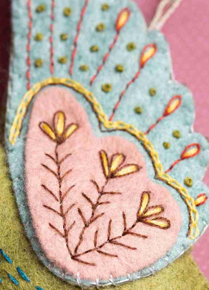 Corinne Lapierre Hummingbird Felt Craft Mini Kit