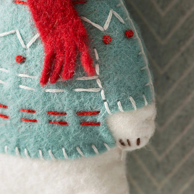 Corinne Lapierre Polar Bear Felt Craft Mini Kit