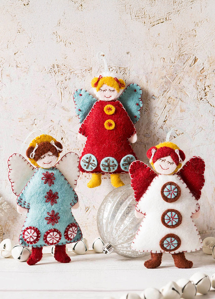 Corinne Lapierre Scandinavian Angels Felt Craft Kit