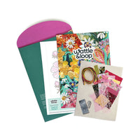 Wattle & Loop Cosmos Slow Stitching Kit