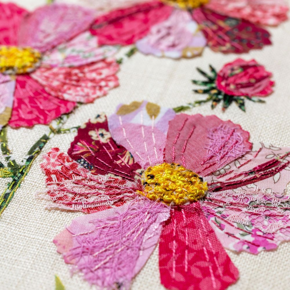 Wattle & Loop Cosmos Slow Stitching Kit
