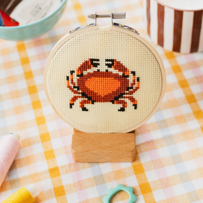 Cotton Clara Crab Cross Stitch Kit