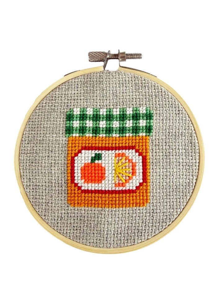 Cotton Clara Marmalade Jam Cross Stitch Kit