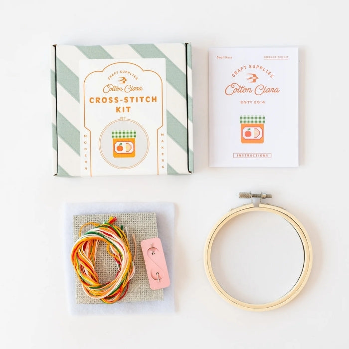 Cotton Clara Marmalade Jam Cross Stitch Kit