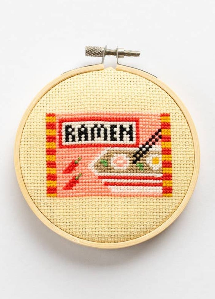 Cotton Clara Ramen Cross Stitch Kit