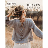 NEW! Heaven Cardigan By Pope Knits - Yarn & Bead Bundle (Pattern sold separately)