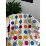 The Dot Crochet Blanket Digital Pattern (COT/Pram Sized)