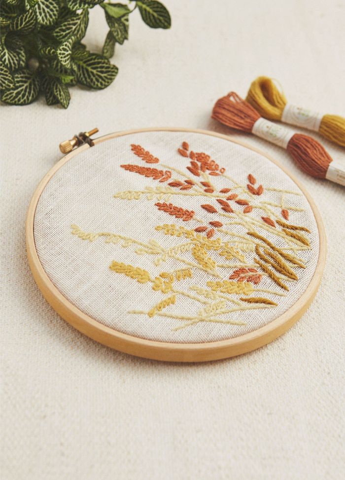 DMC Eco Vita Embroidery Kit - Wheat