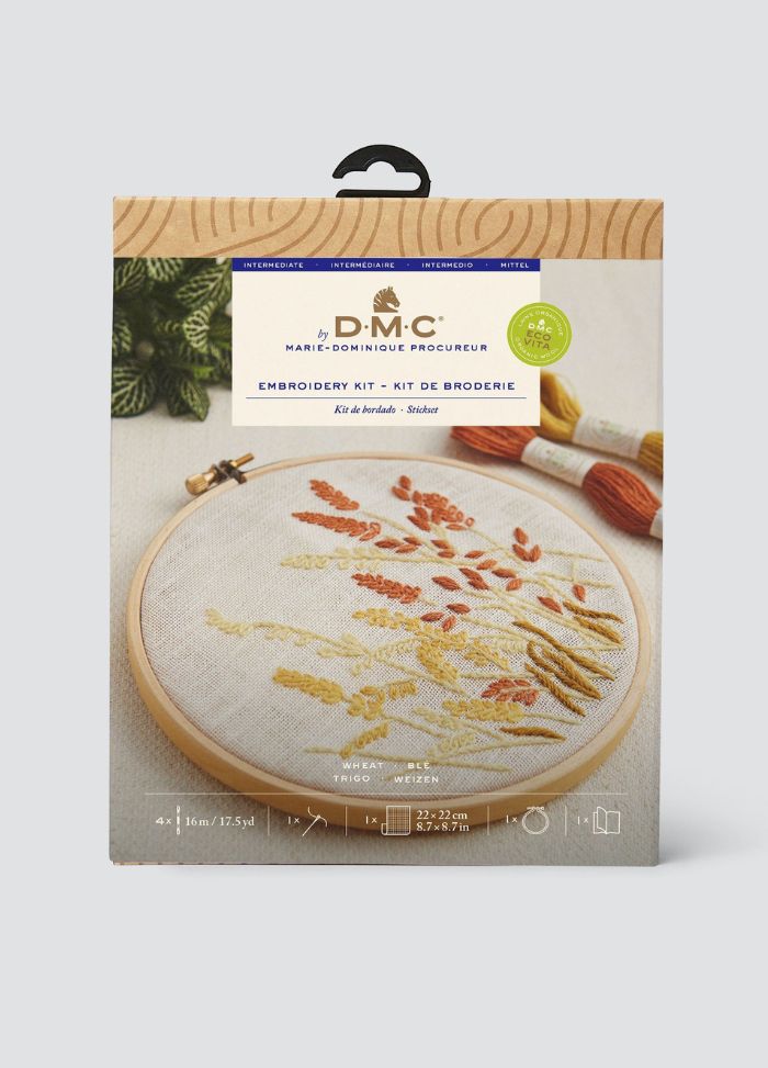DMC Eco Vita Embroidery Kit - Wheat