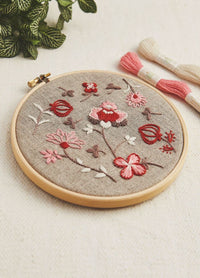 DMC Eco Vita Embroidery Kit - Indiennes Flowers
