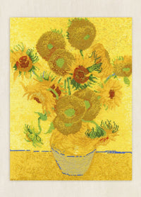 DMC National Gallery Cross Stitch Kit - Sunflowers Vincent Van Gogh