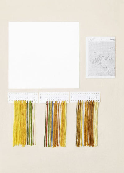 DMC National Gallery Cross Stitch Kit - Sunflowers Vincent Van Gogh