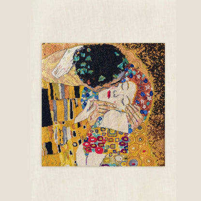 DMC The Kiss by Gustav Klimt Cross Stitch Kit