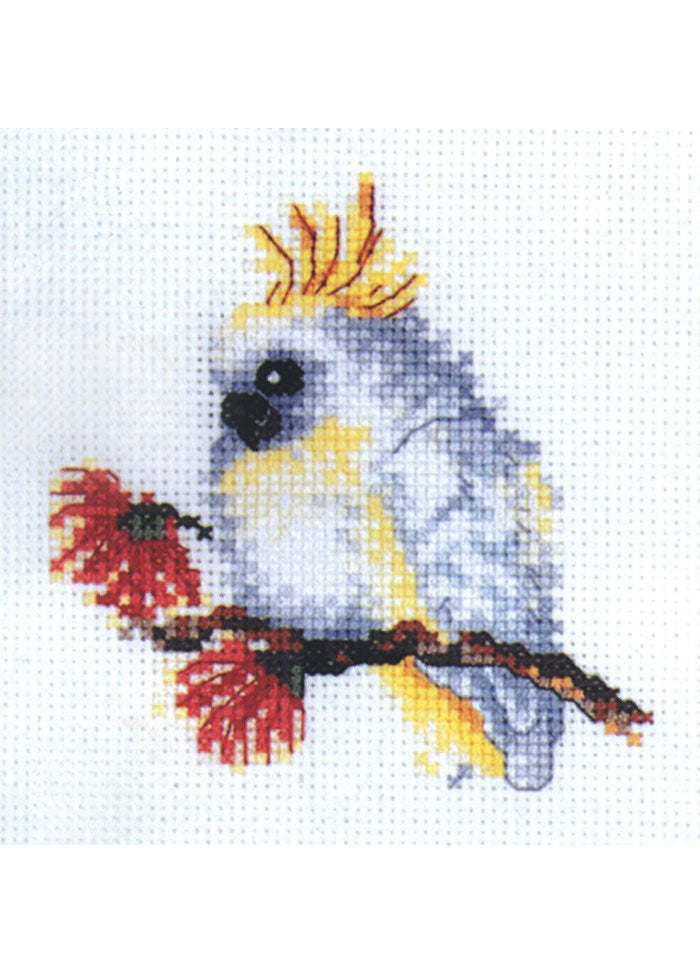DMC Australiana Baby Cockatoo Cross Stitch Kit