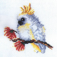 DMC Australiana Baby Cockatoo Cross Stitch Kit