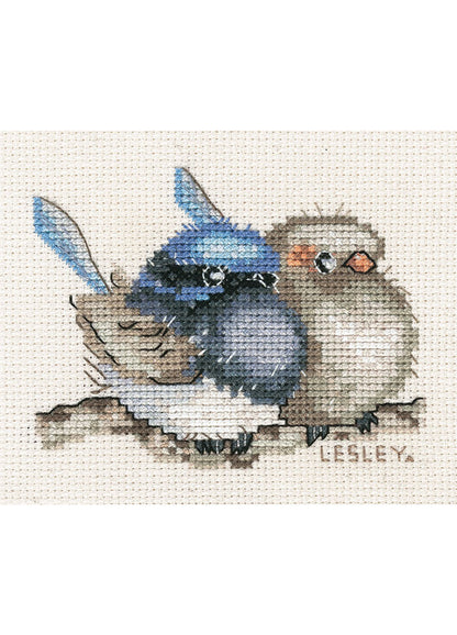 DMC Australian Collection Blue Wren Cross Stitch Kit