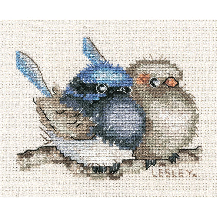 DMC Australian Collection Blue Wren Cross Stitch Kit