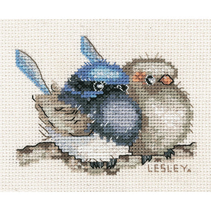 DMC Australian Collection Blue Wren Cross Stitch Kit