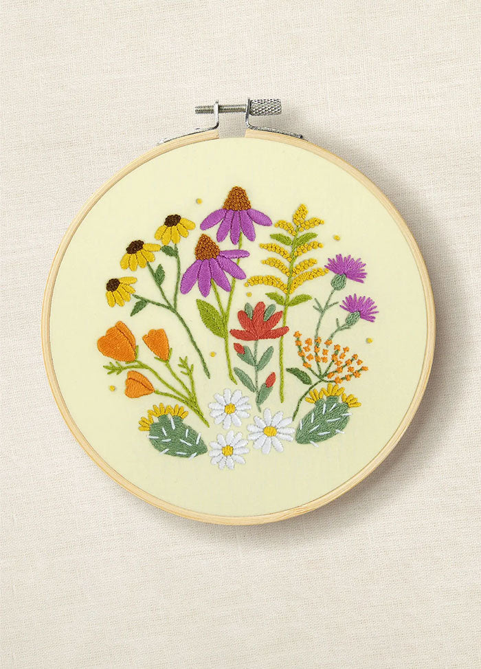 DMC Mediterranean Garden by Celeste Johnson Embroidery Kit